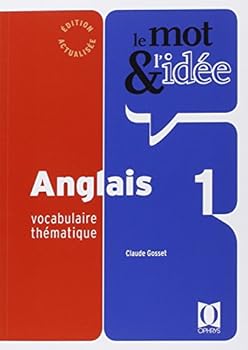 Paperback Anglais - vocabulaire thématique [French] Book
