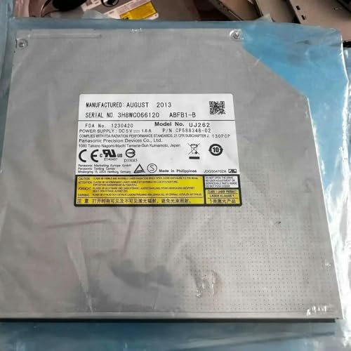 for UJ262 UJ272 UJ272Q Notebook Blu-ray Drive 9.5MM Thin Blu-ray Burner