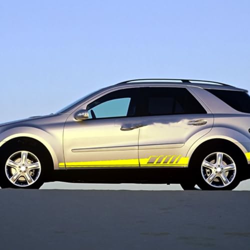 Style jupe latérale de porte Benz AMG W164 W166 autocollant de carrosserie Premium