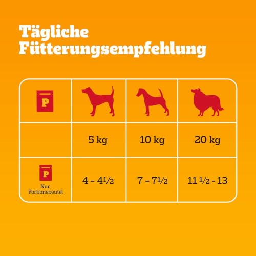 PEDIGREE Hundenassfutter Vital Protection Portionsbeutel mit Rind- und Lebermischung in Gelee, 24 x 100g