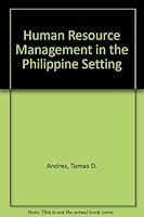 Human Resource Management in the Philippine Setting 9711003481 Book Cover