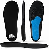 Gel Insoles, Trim-to-Fit, Shock-Absorbing Gel Pad for All-Day Comfort & Pain Relief (Mens 8-14)
