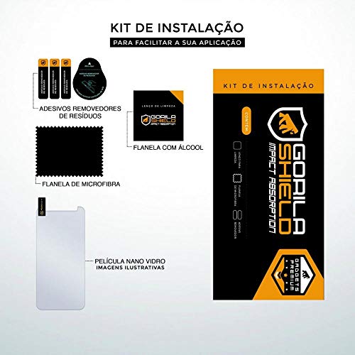 Kit Capa Armor e Película Nano Vidro para iPhone XR - Gshield