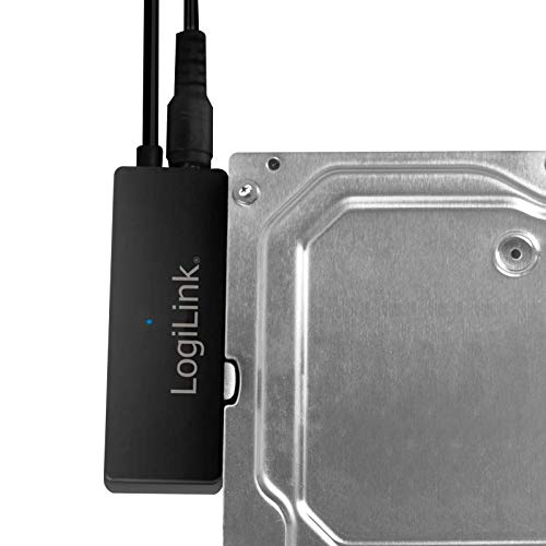 Logilink AU0050 - Adattatore Usb 3.0 A Sata 3G/6G Con Interruttore On/Off, Colore: Nero - 6