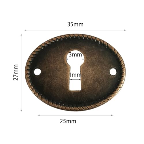 Protector llaves para muebles que oculta imperfecciones en cerraduras dañadas 5