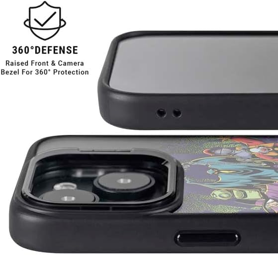 Skinit Kickstand Phone Case Compatible with iPhone 16 - Officially Licensed Scooby Doo vs Monsters Design