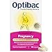 Price comparison product image Optibac Probiotics Pregnancy - Most Researched Pregnancy Probiotics - Also for Breastfeeding & Post Birth - for Gut & Intimate Flora - 30 Vegan Capsules