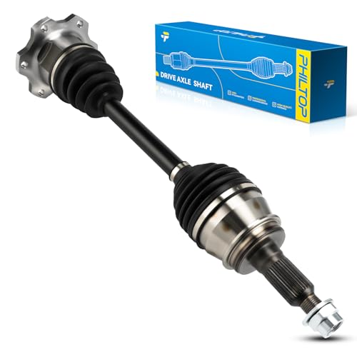 PHILTOP Front Left or Right CV Axle for Chevrolet Silverado 1500 2007-2020, GMC Sierra 1500 2008 2011-2020, Chevrolet Tahoe 2007 2015-2019, Chevrolet Suburban 2015, 661430 CV Axle Shaft 1 PCS
