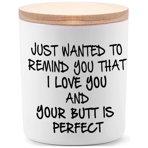 Gifts for Her Funny Romantic Unique I Love You Valentines Day Anniversary Christmas Birthday Gifts for Women Girlfriend Wife Lavender Scented Soy Candles Cover