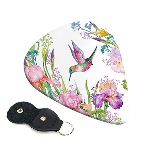 Garden with Birds and Flowers Lot de 6 médiators pour guitare acoustique, guitare électrique, basse, ukulélé – fins… - Les Beatles, Paul McCartney, John Lennon, RIngo Starr, George Harrison Garden with Birds and Flowers Lot de 6 médiators pour guitare acoustique, guitare électrique, basse, ukulélé – fins…