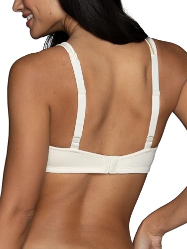 Image of Vanity Fair Women's Bra with 2-Way Convertible Straps, Body Caress Full Coverage, Lightly Lined Cups Up to Dd