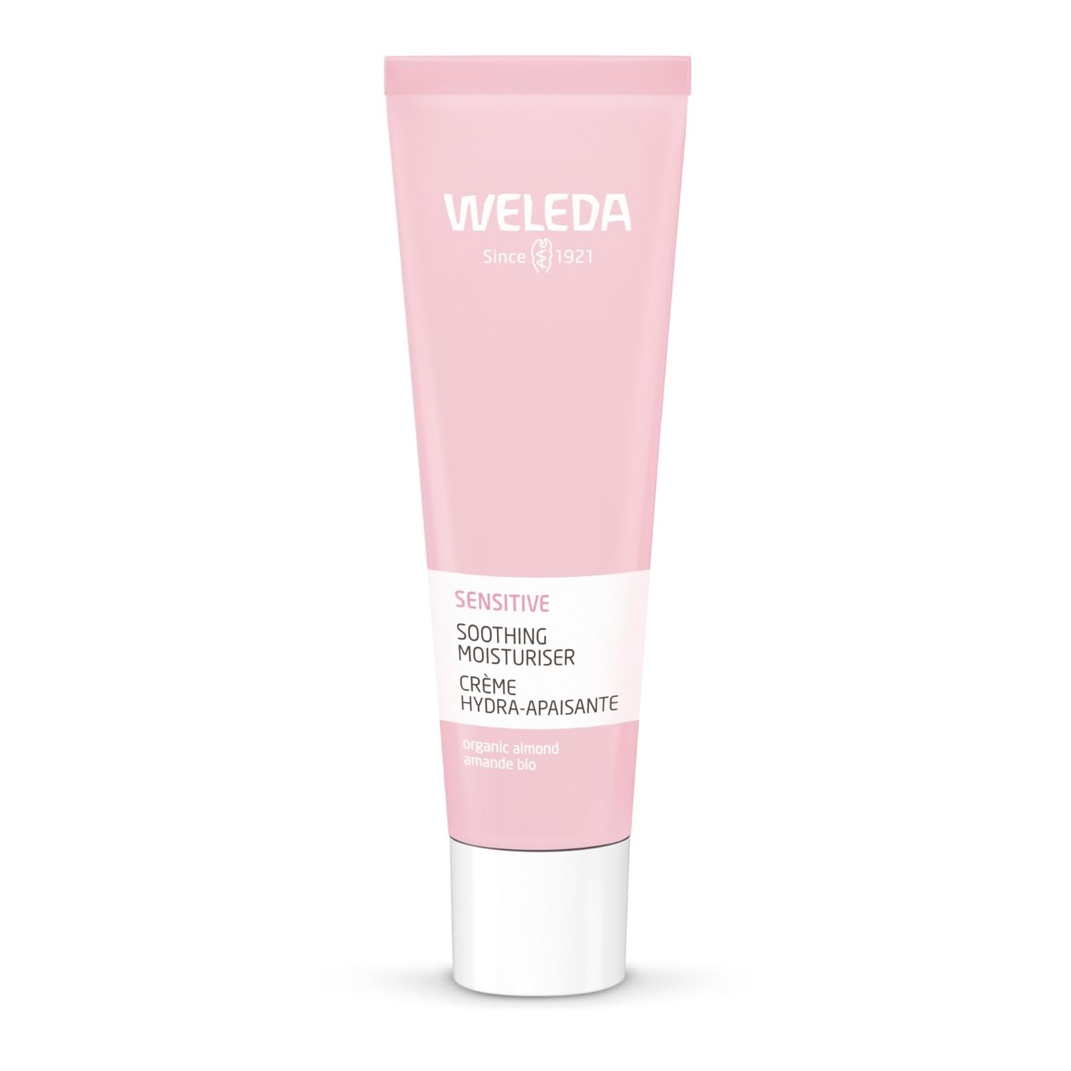 WELEDA - Comfort Cream for Sensitive Skin with Almond - Dry, Atopic Skin - Soothes and protects - Fragrance Free - Tube 30 ml