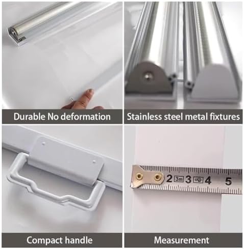 Clear Plastic Freezer Curtain with Pull Handle - Food Storage Wrap for Open Refrigerators, Ideal for Fruits, Vegetables & Fresh Meat - 19 (125x120cm)