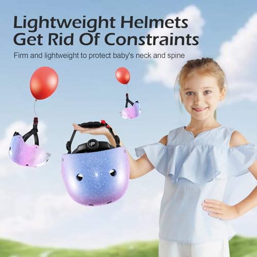 Odoland Kids Bike Helmet for Boys & Girls Age 2-8, Kid