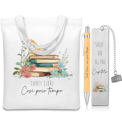 L'accessorio perfetto per uno stile di vita letterario: pensato per chi ama la lettura, che si tratti di una visita in biblioteca, di una passeggiata in libreria, di una lettura in un bar o semplicemente di un momento di relax a casa. Ogni articolo è pratico e stimolante per la vita quotidiana del lettore