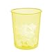 Mind Reader Set Garbage Waste Basket Recycling Bin, Round, Yellow