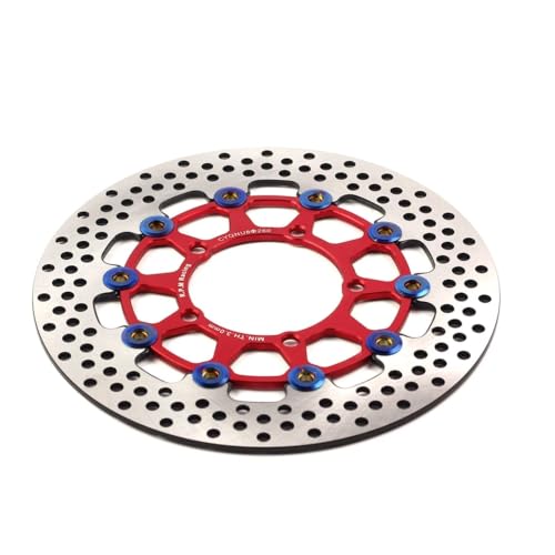 Disque de frein 260mm 5 trous rouge compatible tuning scooter RSZ N1S Force