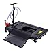 Goplus Portable Oil Drain Pan with Pump 17 Gallon Low Profile Oil Change Pan for Truck Car with 8' Hose, Black
