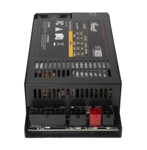Image of Rosewill VIT 500W, Mini ITX /Flex ATX / 1U Fully Modular Power Supply, Full Range Active PFC 90-264V, 40mm Two Ball Fan, Suitable for Mini Server, NAS, Small Form Factor - 5 Year Warranty