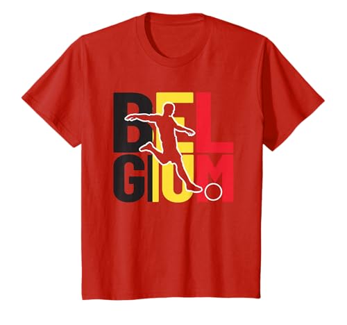 Maillot de Football Belgique | Joueurs et Fans de Football Belge T-Shirt