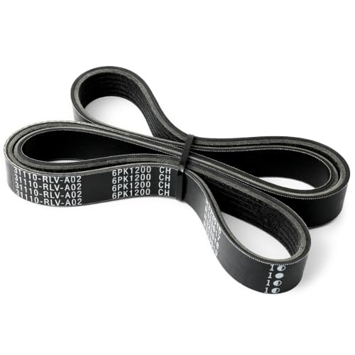 Dusledel 31110-RLV-A02 Serpentine Drive Belt Compatible with Honda by Dusledel - Used condition - US$21.88