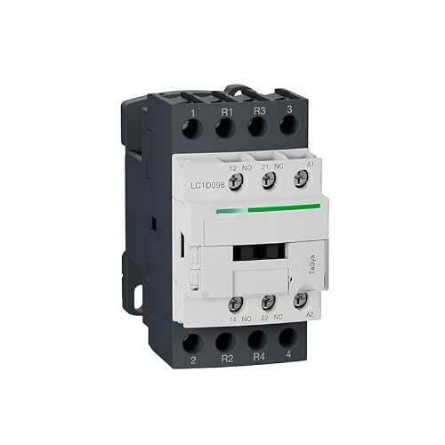 Rcgknnmuz One Color Tesys D Series Four-Pole Contactor 9A 24V 50/60Hz; Lc1d098b7c