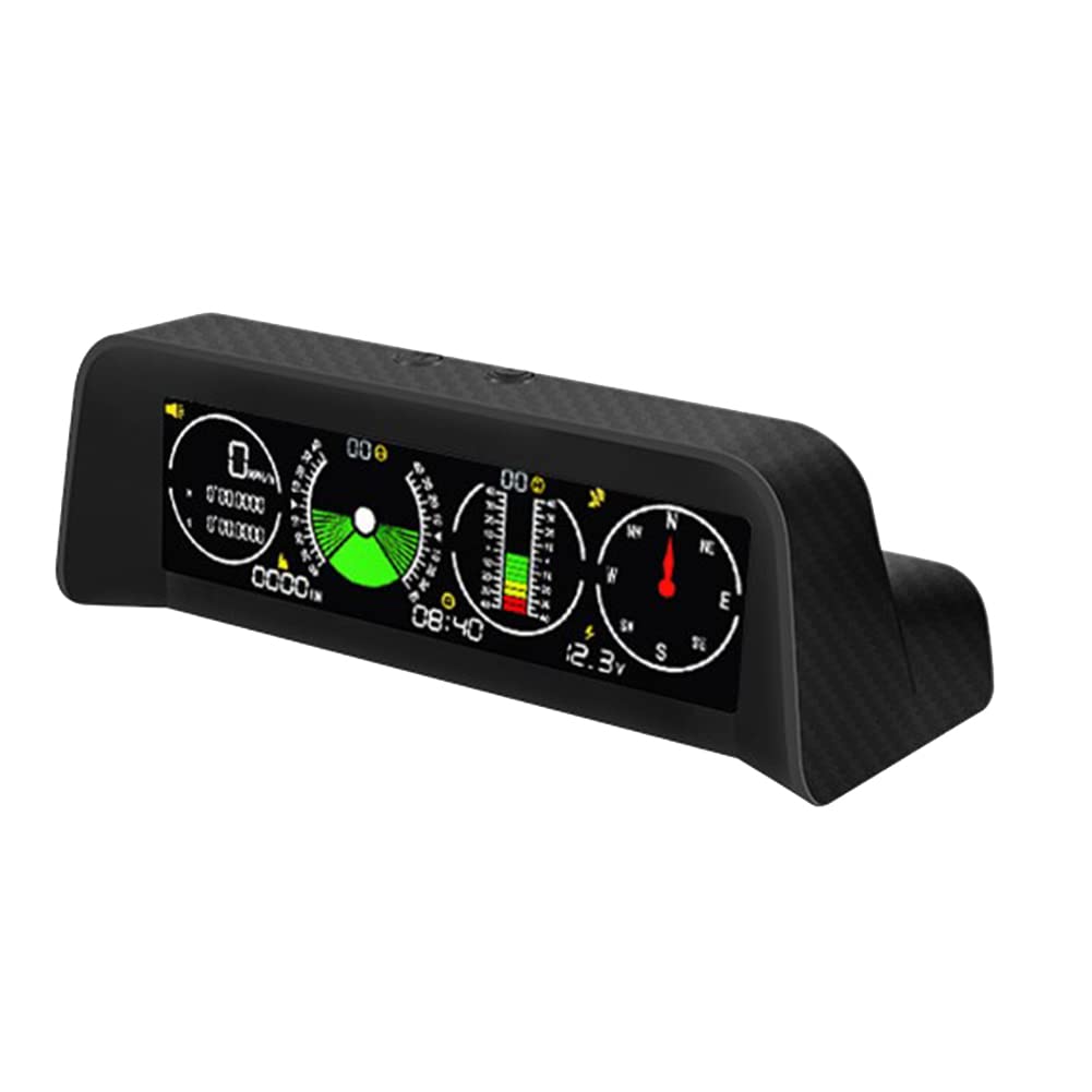 SuanQ X90 Voiture électronique numérique GPS Compteur de Affichage tête Haute Inclinaison mètre altimètre Boussole Voiture Niveau Inclinaison équilibreur