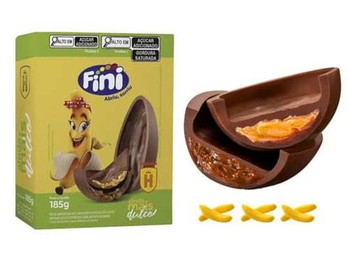 Ovo de Páscoa Havanna e Fini Banana e Doce de Leite 185G