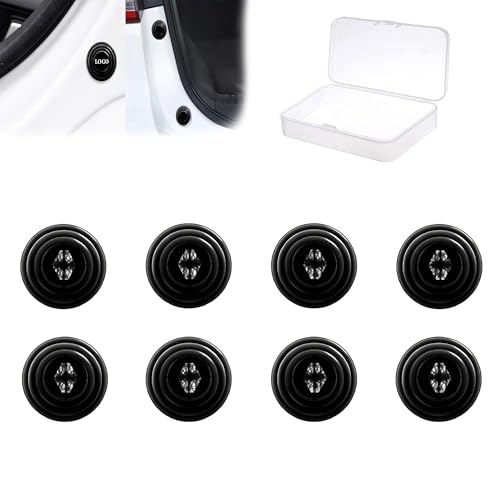 Image of Car Shock Absorber Door Guard Protector Rubber Pads & Accessories, Innovative Auto Gadgets Kwid, Triber, Kiger, Duster, Lodgy, Pulse, Captur