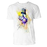 Modisches Rundhals T-Shirt in hochwertiger Baumwolle mit exklusiven Aufdruck