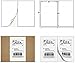 9527 Product Half Sheet Self Adhesive Shipping Labels for Laser & Inkjet Printers White Blank,2 Labels per Sheet (1000 Labels)