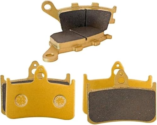 Plaquettes de frein pour moto CB 900 Hornet 1000 F2-F7 frittées avant arrière