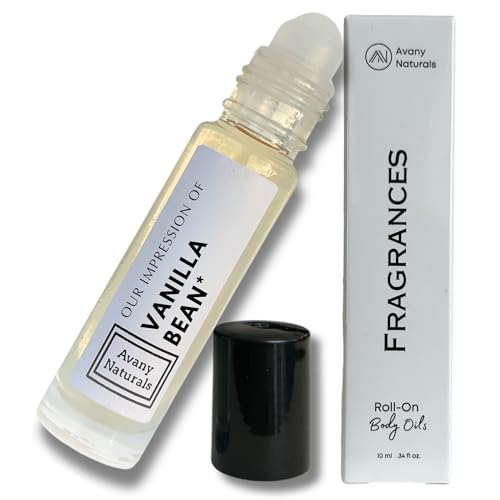 Body Oil Perfume - Vanilla Bean, Fragrance Oil For Skin, Roll On ...