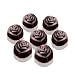 Produktbild Silikomart 195262 Pralinenform Rose, 15er-Form, Braun
