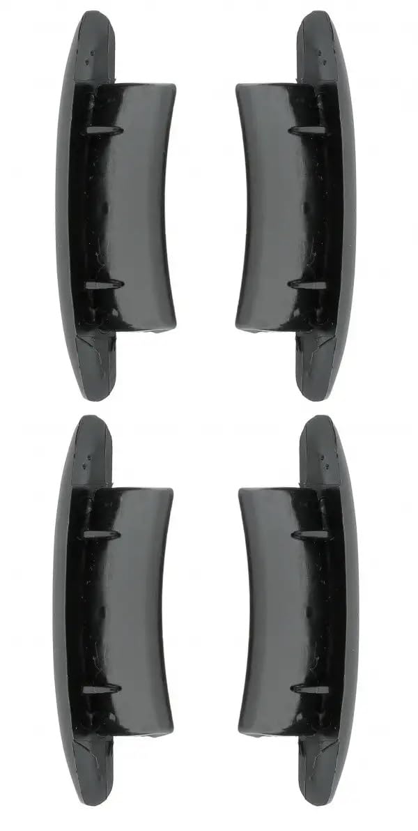 4 Tappi Copriguida Per Persiane - Per Lamelle 55x13mm, Nero, Montaggio Rapido Per Finestre - Foto 7