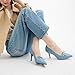 Coach Women's Runway Pump Ballet Flat, Bluebell, 5