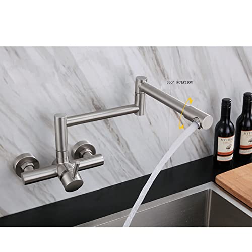 Grifo de cocina de montaje en pared para llenar ollas sin cargar peso 5