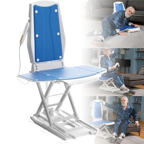 Sollevatore elettrico per vasca da bagno per anziani e disabili, capacità 136,1 kg, impermeabile IPX8, pieghevole e senza fili, assistenza rapida