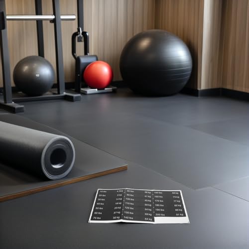 Identification claire de poids pour musculation kit autocollant - 7