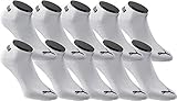 PUMA Sneakers Socken Sportsocken 10-Paar-Pack Unisex - white - Gr. 35-38