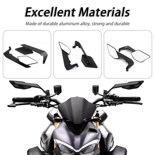 Espejos Retrovisores Moto que Eliminan Vibraciones en Tmax 530 6