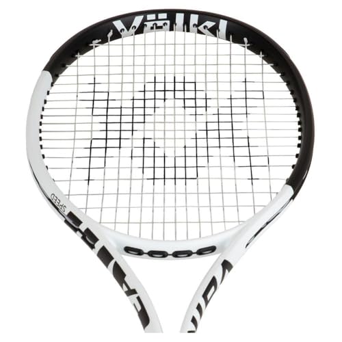 Volkl Team Speed Prestrung White and Black Tennis Racquet
