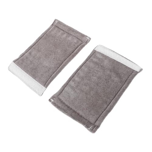 SAFIGLE 2pcs Velvet Crutch Pads Cane Handle for Walking Crutches -Scratch Impact Comfortable Replacement Accessories for Elderly Mobility