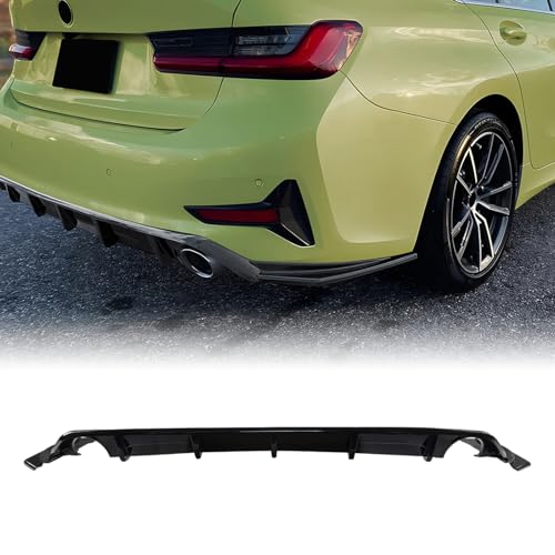 「190」リアバンパーディフューザーリップ　グロスブラック15-19BMW 41dGYkPMU-L.jpg