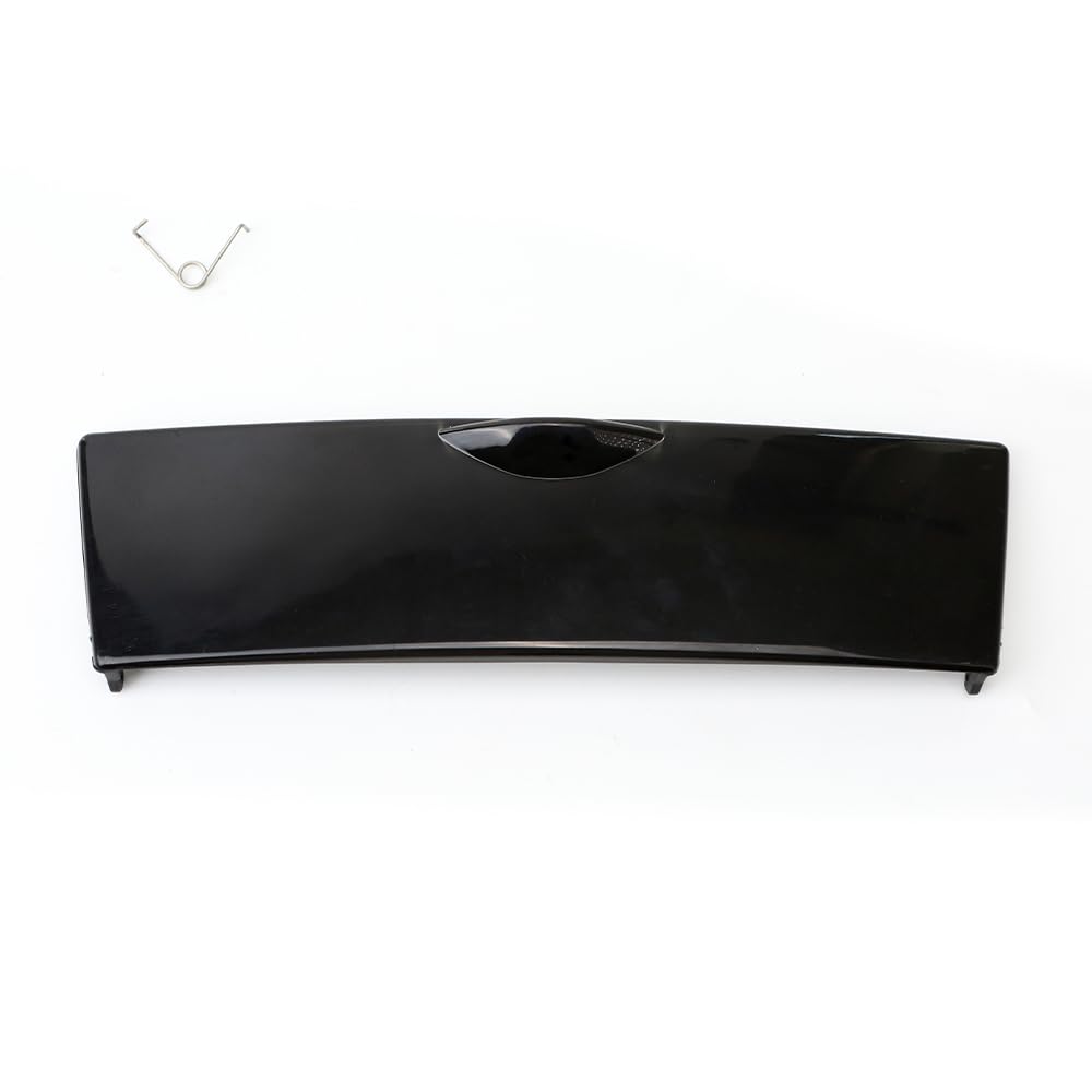 BuleVina Black Front Center Console Storage Box Panel Cover Replacement Fit for Toyota Corolla 2004 2005 2006 2007 2008 (Gloss Black)