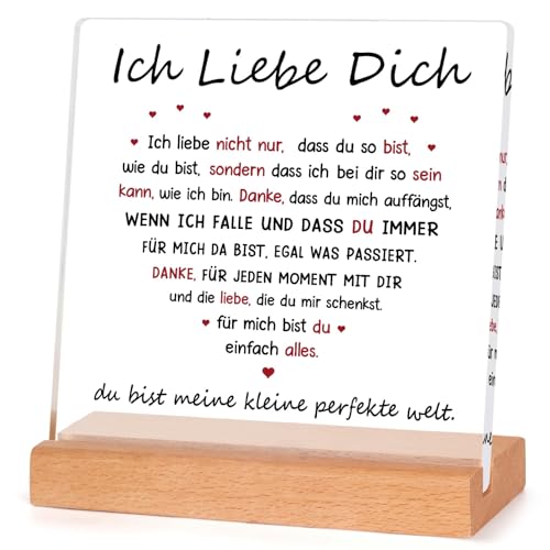 Juratar Jahrestag Geschenk für Ihn Sie, Ich Liebe Dich Geschenke für Frauen Männer, Hochzeitstag Geschenke für Frauen Männer, Liebes Geschenk für Ihn Sie