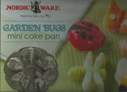 Comparison: Best Nordic Ware Backyard Bugs Pan 3 Nordic Ware Pro Cast Garden Bug Cakelet Pan