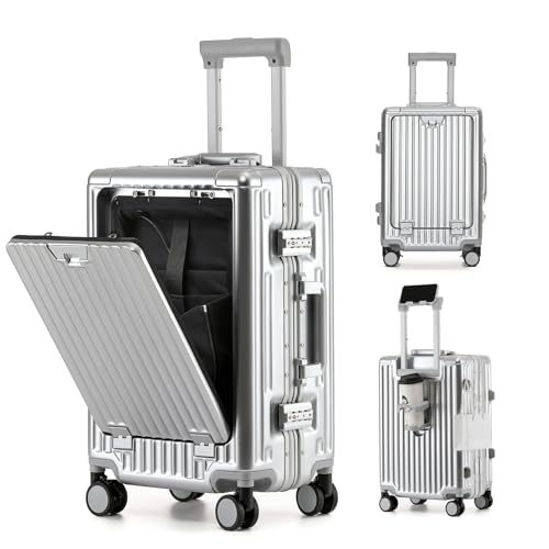 VATILIN 20 Inch Aluminium Frame Carry On