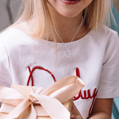 SUMFAN Ballerina Ballet Necklace Gifts for Women Girls,Dance Recital Gifts Ballet Necklace Jewelry for Girls4