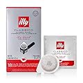 illy Classico Medium Roast ESE Espresso Coffee Paper Pods, (Pack of 1, Total 18 Servings)